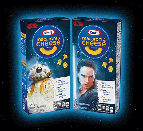 Kraft Mac n Cheese Star Wars